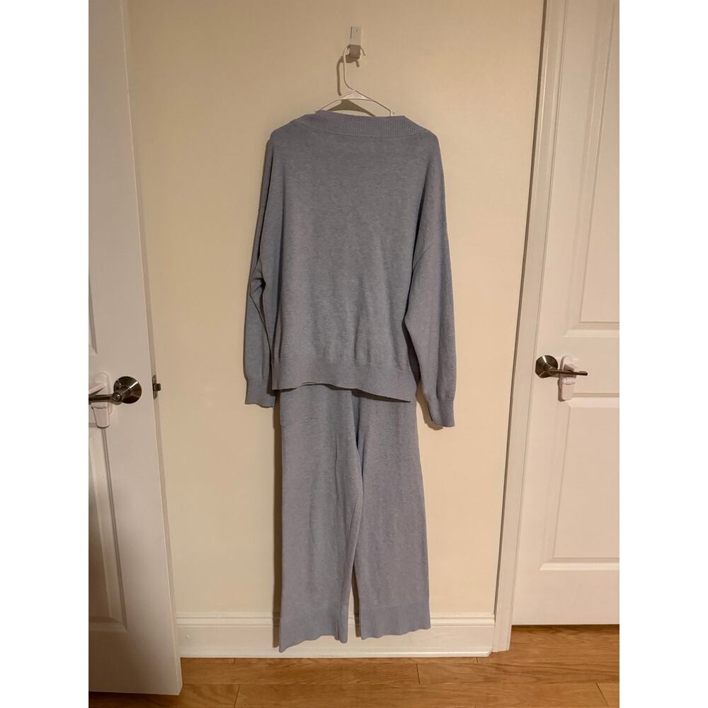 Free People Solar Knit Set, Blue, NWOT, Size M - Picture 4 of 4
